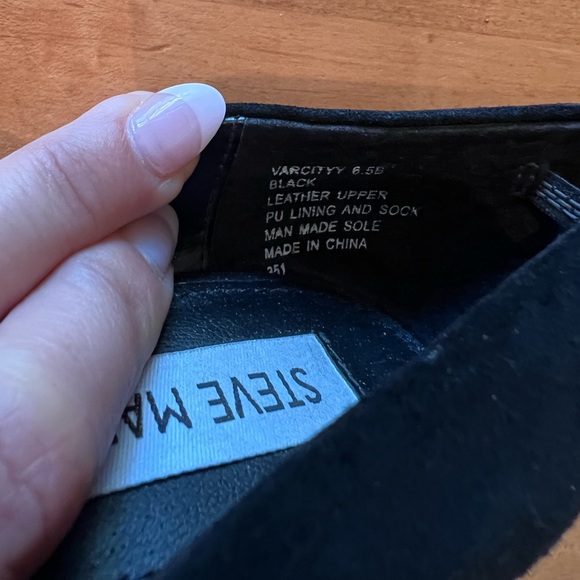 Steve Madden leather suede pump - Picture 3 of 3